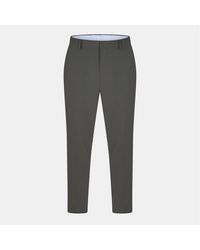 HUGO - Straight Leg Trousers - Lyst