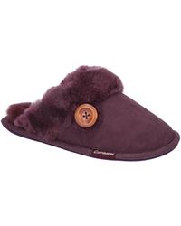 Cotswold - Lechlade Sheepskin Mule Slipper - Lyst