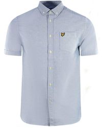 Lyle & Scott - Short Sleeved Casual Oxford Shirt - Lyst