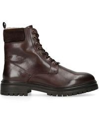 KG by Kurt Geiger - Leather Force Cuff Boots Leather - Lyst