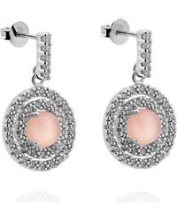 Orphelia - 'Rivera' 925 Sterling Drop Earrings - Lyst