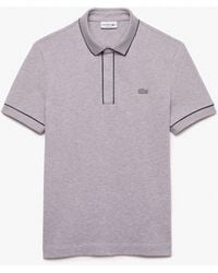 Lacoste - "Paris" Poloshirt Stretch Für Herren - Lyst