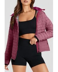 Azura Exchange - Quilted Puffer Jacket Warm Winter - Lyst