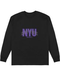 Park Fields - New York University Script Sweatshirt - Lyst
