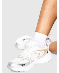Boohoo - Tonal Sports Panelled Chunky Sneakers - Lyst