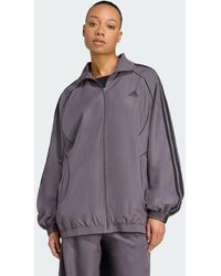 adidas Originals - Teamgeist Adicolor Oversized Woven Track Top - Lyst