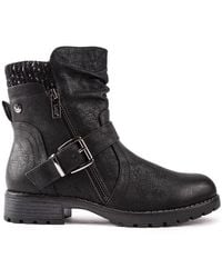 Lotus - Jemma Biker Boots - Lyst