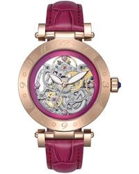 Empress - Theodora Automatic Leather-Band Watch - Lyst