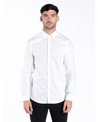 Luke 1977 - The Butchers Pencil Slim Fit Smart Shirt - Lyst