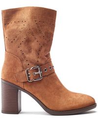 b.soleful - Giullia Boots Faux Leather - Lyst