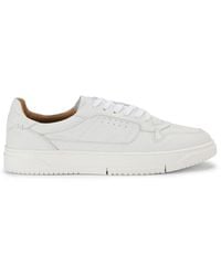 Steve Madden - Leather Cliff Trainer Sneakers - Lyst