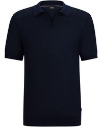BOSS - Tempio V-Neck Regular Fit Shirt - Lyst