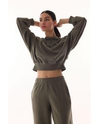 Penti - Oversized Short Knit Hoodie - Lyst