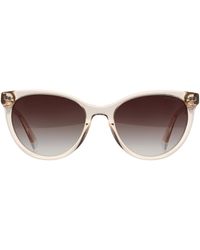 Polaroid - Cat Eye Champagne Gradient Polarized Pld 4111/S/X - Lyst