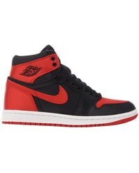 Nike - Air Jordan 1 Retro High Og Sain Bred Top Sneakers Leather - Lyst
