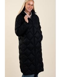 Harvey & Jones - Lightweight Water Resistant Longline Quilted Jacket - Lyst