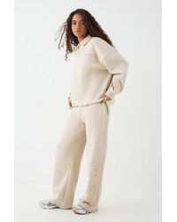 DSGN Studio - Embossed Wide Leg Jogger - Lyst