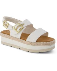 TOMS - Giana Textile Beachside Sandals - Lyst