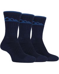 Storm Bloc - 3 Pairs Heavy Cushioned Breathable Outdoor Cotton Hiking Socks - Lyst