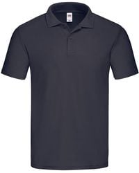 Fruit Of The Loom - Original Pique Polo Shirt (Deep) Cotton - Lyst