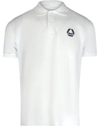 DIESEL - Small Triangular Logo Polo Shirt Cotton - Lyst