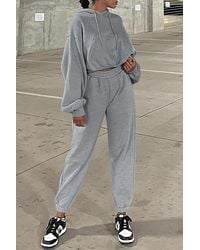 Everyday the Label - Hoodie Jogger Set Relaxed Fit - Lyst