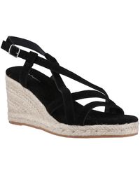 Hush Puppies - Jenny Espadrille Wedge Suede Wedges - Lyst