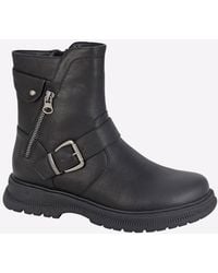 Cipriata - Tilda Memory Foam Zip Boot - Lyst