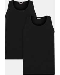 Penti - 2-Pack Cotton Elastane Tank Tops - Lyst
