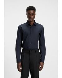 HUGO - Kenno Slim-Fit Shirt - Lyst