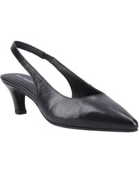 Hush Puppies - Nahla Leather Pointy Slingback Shoes - Lyst