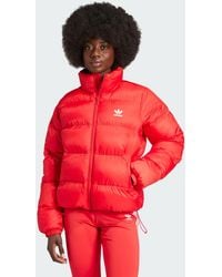 adidas Originals - Adicolor Short Puffer Jacket - Lyst