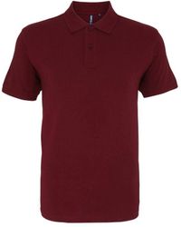 Asquith & Fox - Plain Short Sleeve Polo Shirt () Cotton - Lyst