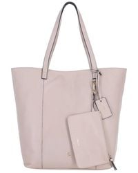 Ashwood Leather - 'Serela' Real Shoulder Bag With Detachable Pouch - Lyst
