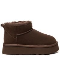 EverAu Australia - Ever Au Heron Ultra Mini Platform Boots - Lyst