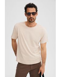 Grimelange - Ribbed Crew Neck T-Shirt - Lyst