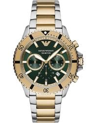 Emporio Armani - Diver Watch Ar11586 Stainless Steel - Lyst