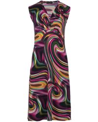 Conquista - Mulberry Stretch Jersey Empire Line Dress - Lyst