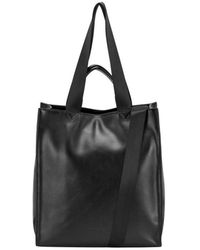 Smith & Canova - Smooth Leather Tote Shoulder Bag - Lyst