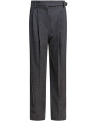 Brunello Cucinelli - Wool Trousers - Lyst