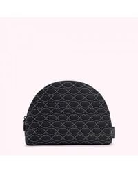 Lulu Guinness - Quilted Lips Crescent Wash Bag - Lyst