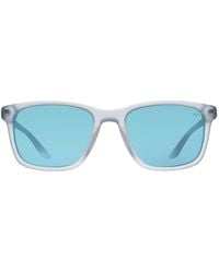 Quiksilver - Rectangle Matte Ice Crystal Mirrored Qs4001 - Lyst