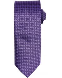PREMIER - Puppy Tooth Formal Work Tie - Lyst