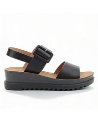 Heavenly Feet - Pistachio Ankle Strap Sandals - Lyst