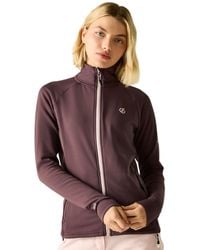 Dare 2b - Ladies Lowline Core Stretch Full Zip Midlayer (Huckleberry) - Lyst