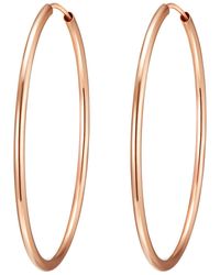 Rafaela Donata - Hoop Earring Sterling - Lyst