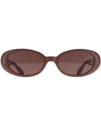 Quay - Oval Doe Felt Cute - Lyst