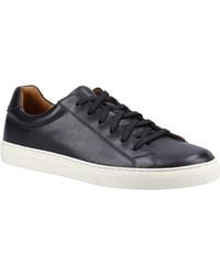 Hush Puppies - Colton Leather Trainers - Lyst