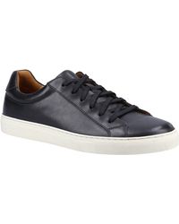 Hush Puppies - Colton Leather Trainers - Lyst