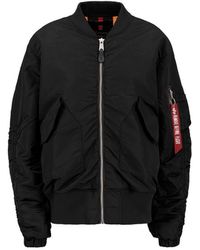 Alpha Industries - Cwu Ma-1 No Cords Bomber Jacket - Lyst